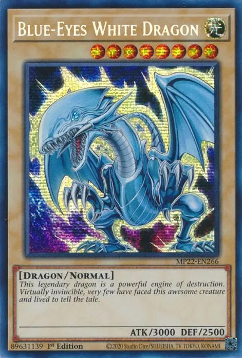 Blue-Eyes White Dragon card